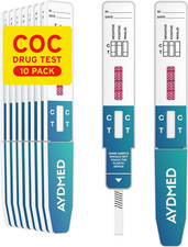 10 X AYDMED Cocaine Drug Tests